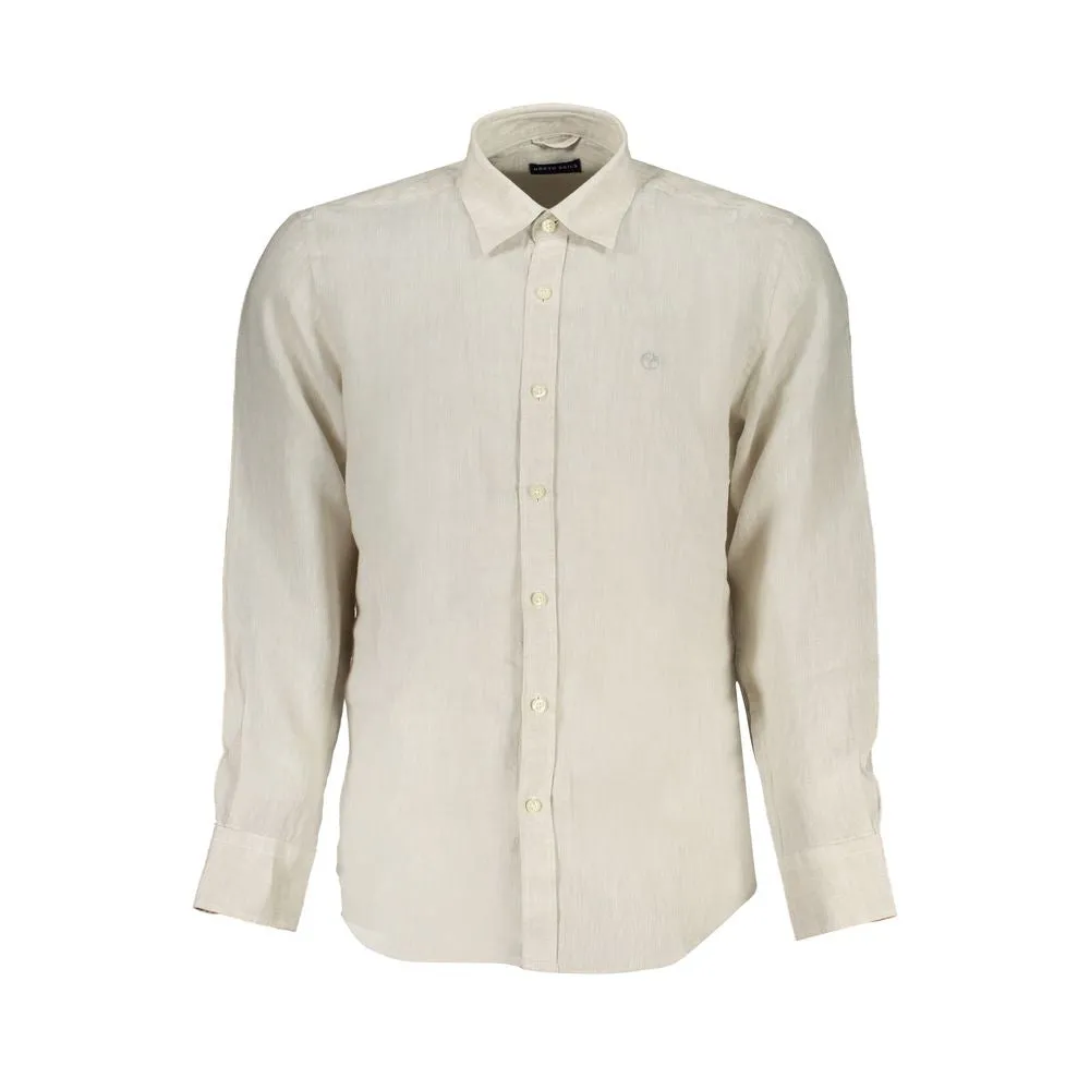 Beige Linen Shirt sold by Louxly