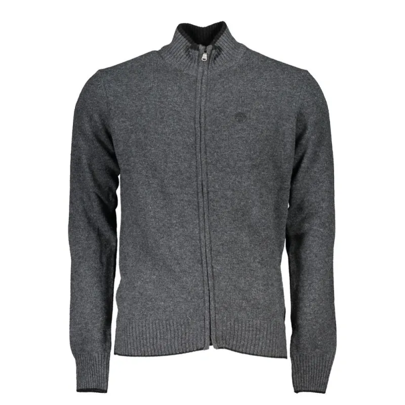 Gray Polyamide Men Cardigan sold by Louxly