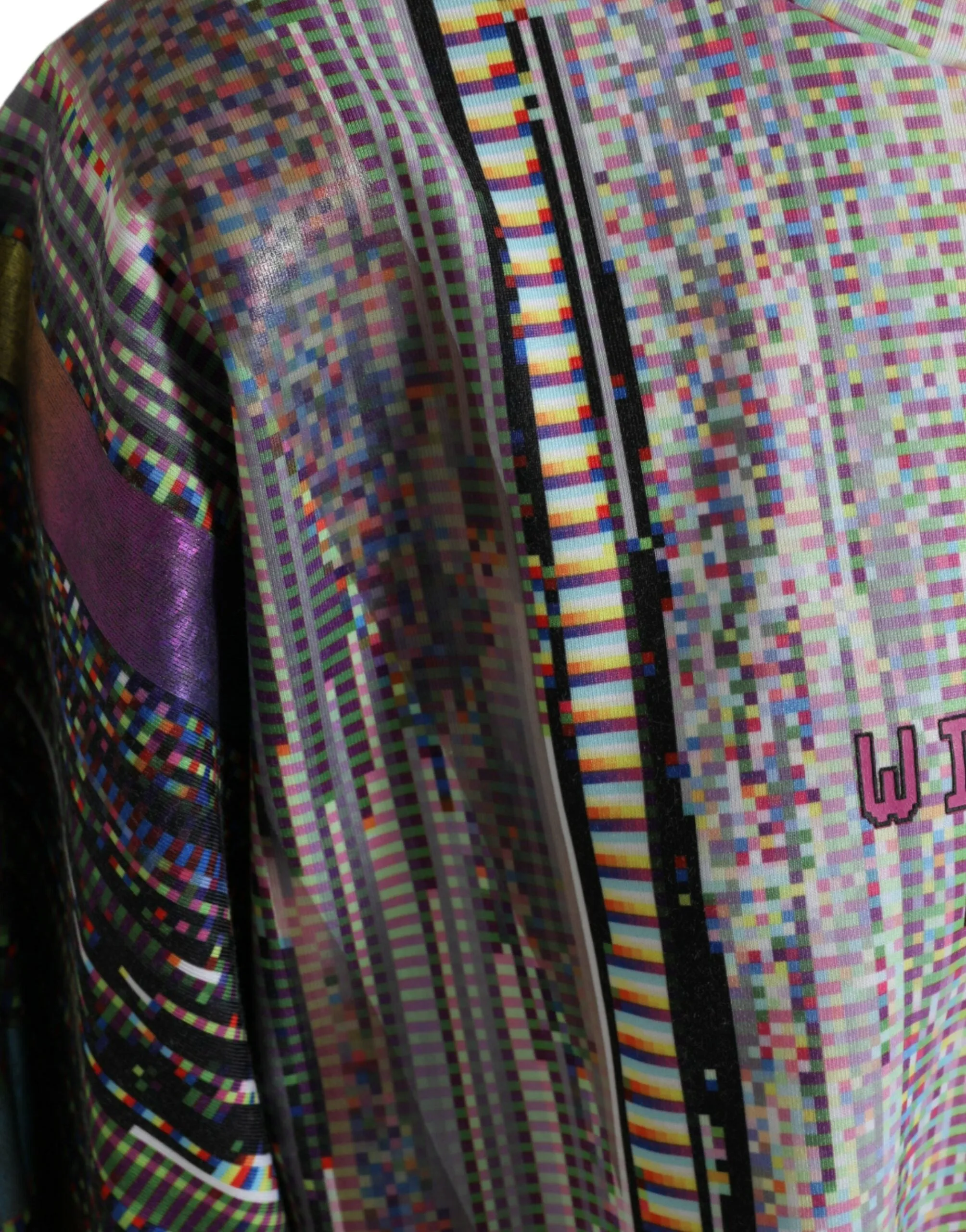 Chic Multicolor Round Neck Tee sold by Louxly product image thumbnail 3