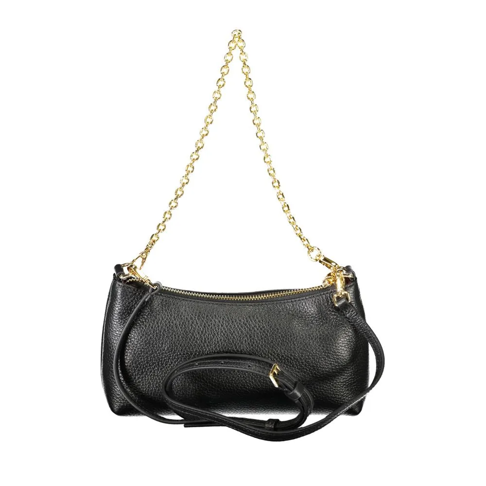 Black Leather Handbag sold by Louxly product image thumbnail 2