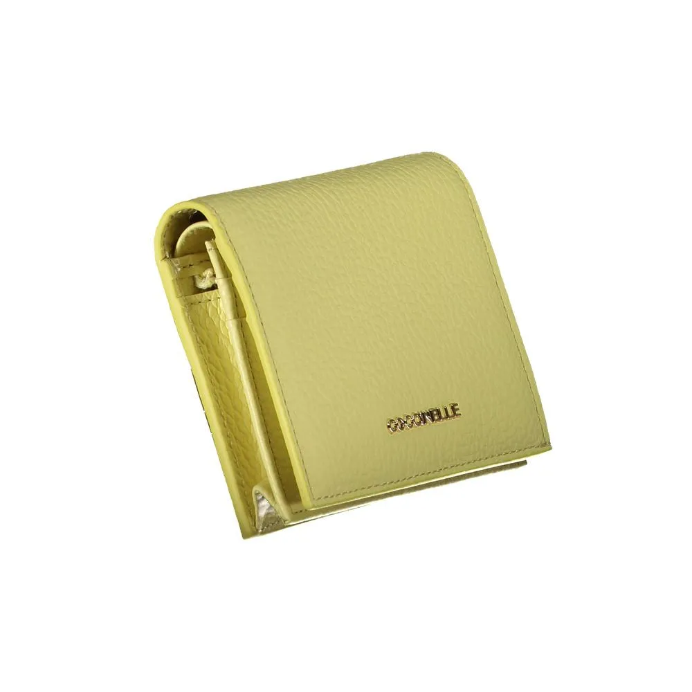 Yellow Leather Wallet sold by Louxly product image thumbnail 3