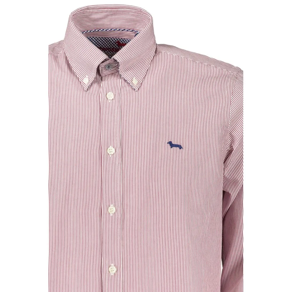 Classic Pink Striped Button-Down Shirt sold by Louxly product image thumbnail 2