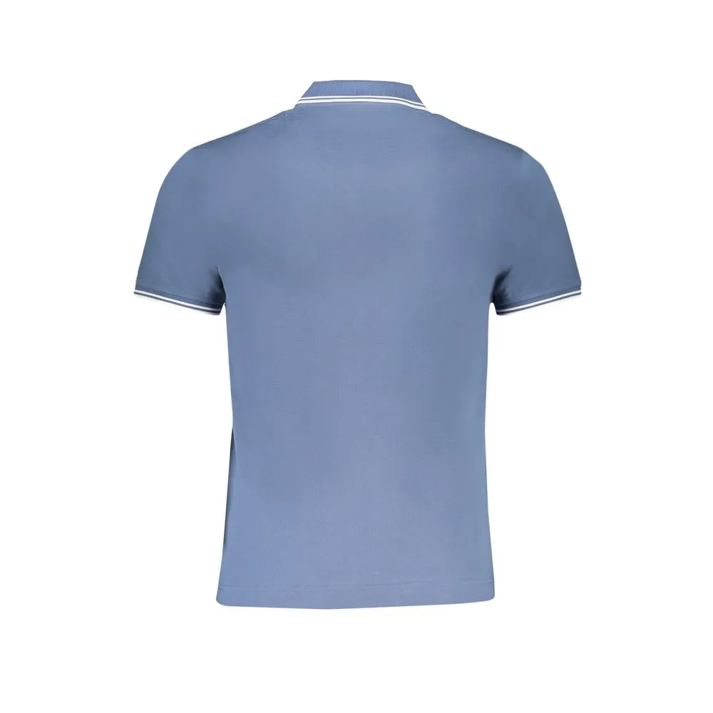 Blue Cotton Polo Shirt sold by Louxly product image thumbnail 2