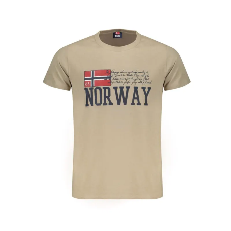 Beige Cotton T-Shirt sold by Louxly