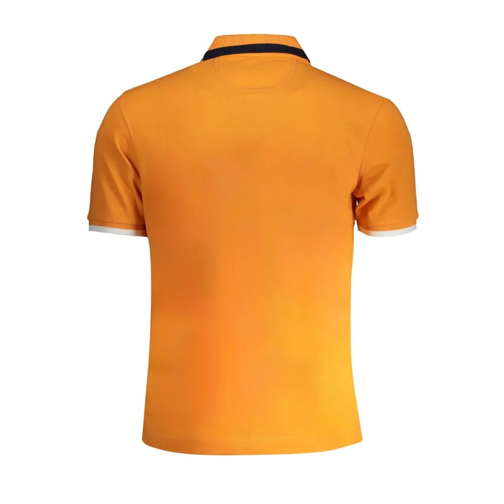 Orange Cotton Polo Shirt sold by Louxly product image thumbnail 2