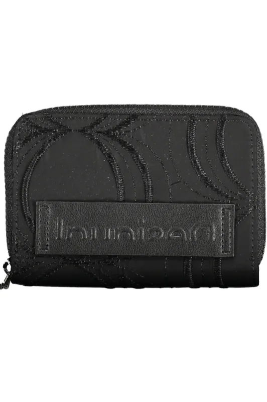 Black Polyester Women Wallet sold by Louxly