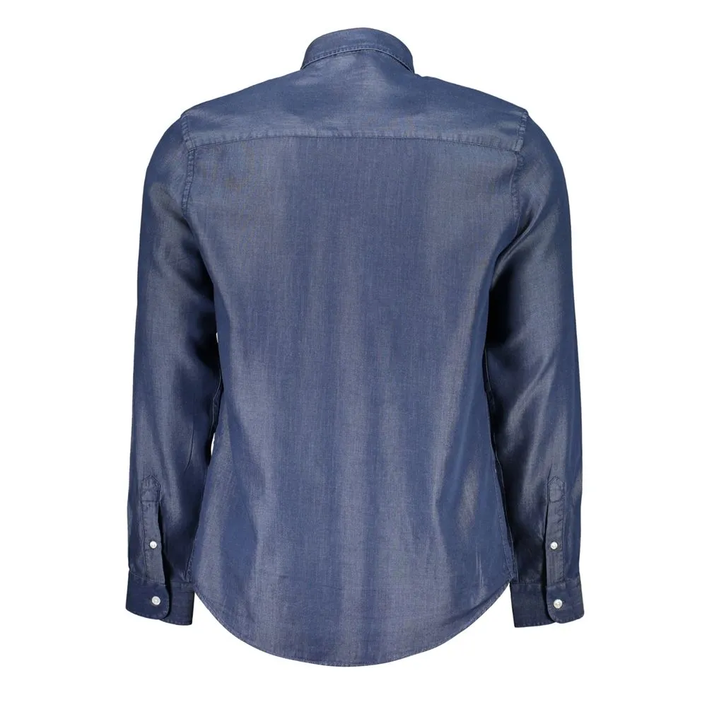 Blue Lyocell Shirt sold by Louxly product image thumbnail 2