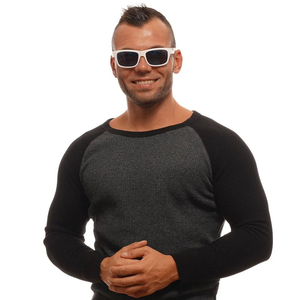 White Unisex Sunglasses sold by Louxly product image thumbnail 5