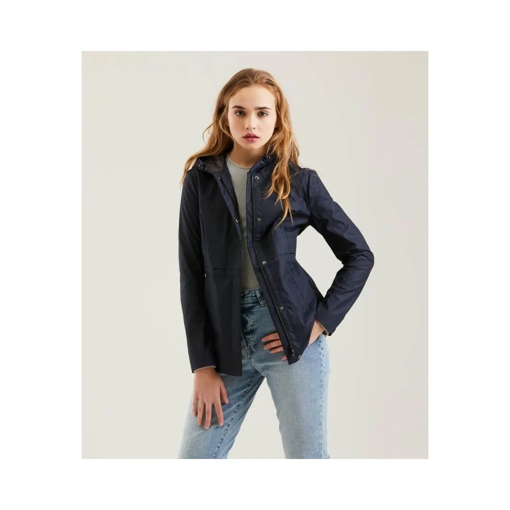 Blue Polyester Women Jacket sold by Louxly product image thumbnail 4