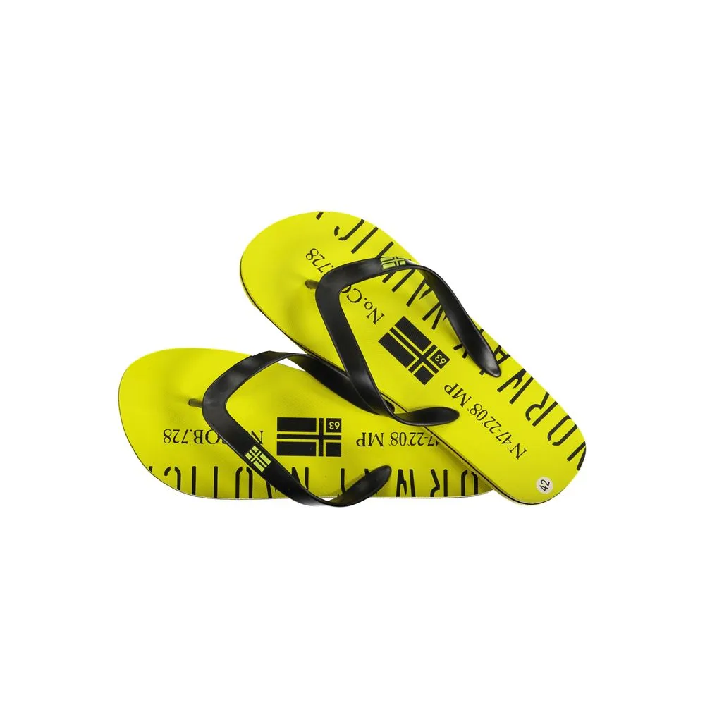 Yellow Polyethylene Sandal sold by Louxly