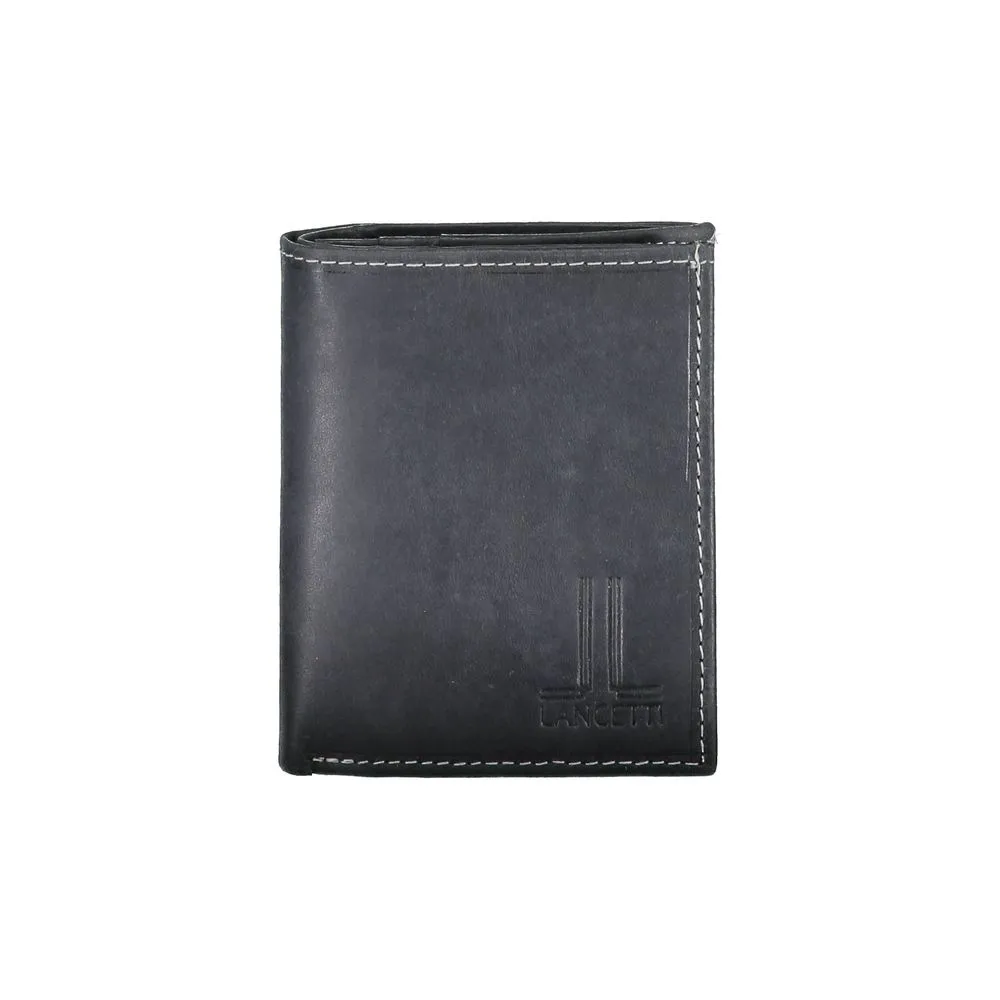 Black Leather Wallet sold by Louxly