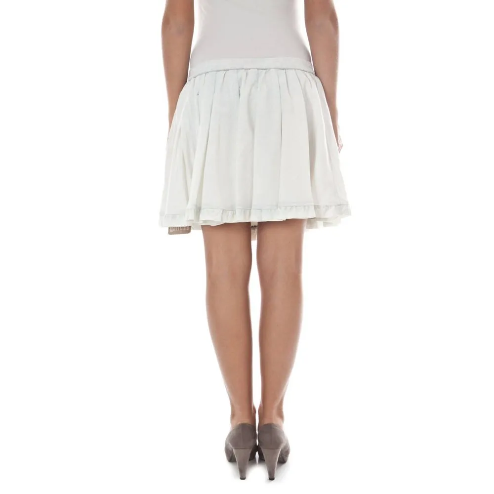 White Cotton Skirt sold by Louxly product image thumbnail 2