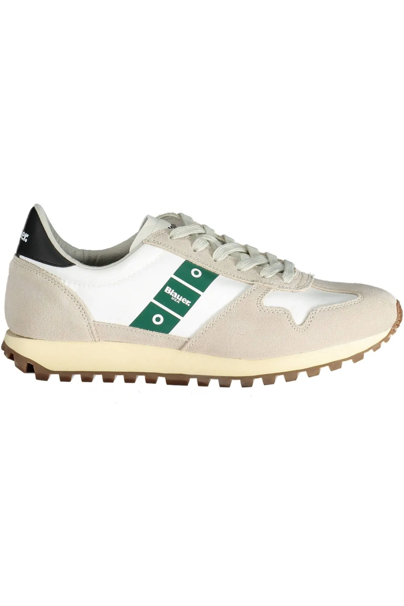 White Leather Men Sneaker sold by Louxly