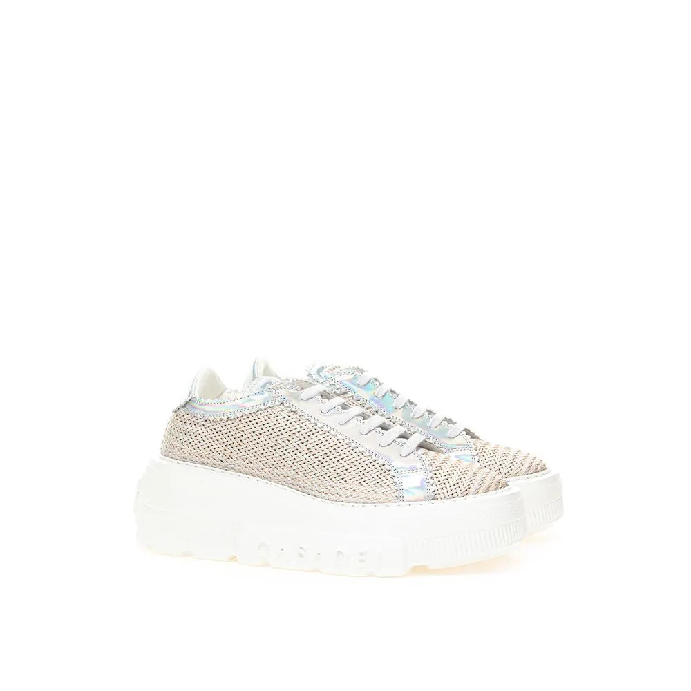 Eco Leather Beige Sneakers sold by Louxly product image thumbnail 2
