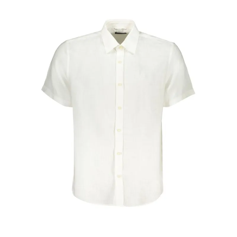White Linen Shirt sold by Louxly