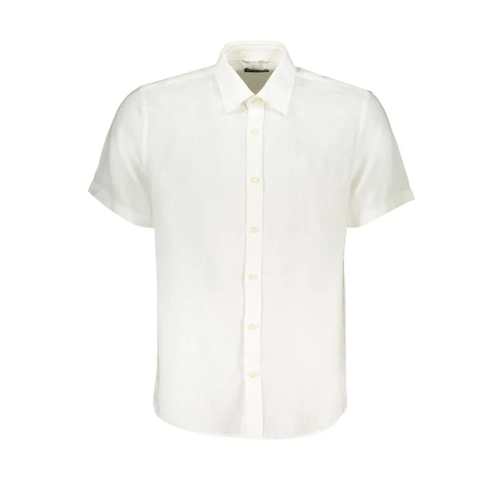 White Linen Shirt sold by Louxly