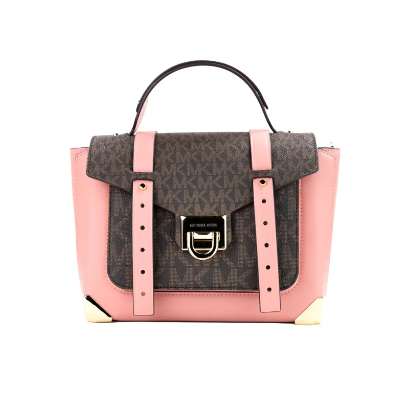 Manhattan Medium Primrose PVC Top Handle Satchel Bag Purse sold by Louxly