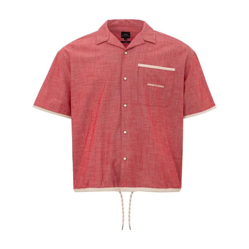 Crimson Cotton Classic Men's Shirt sold by Louxly
