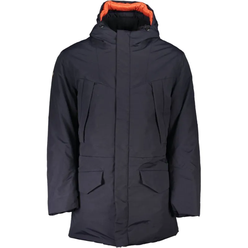 Elegant Long Sleeve Hooded Jacket made by Napapijri