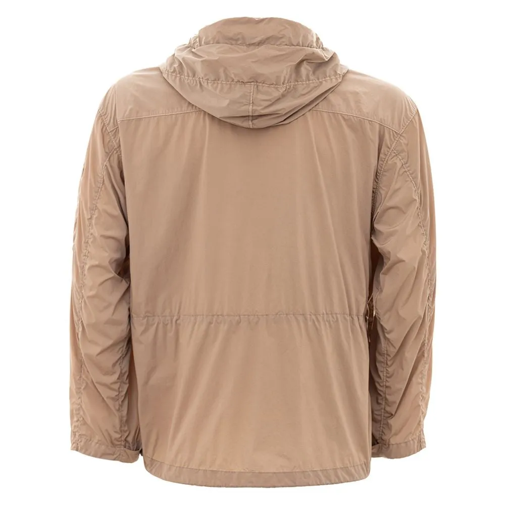 Elevated Urban Style Beige Polyamide Jacket sold by Louxly product image thumbnail 4