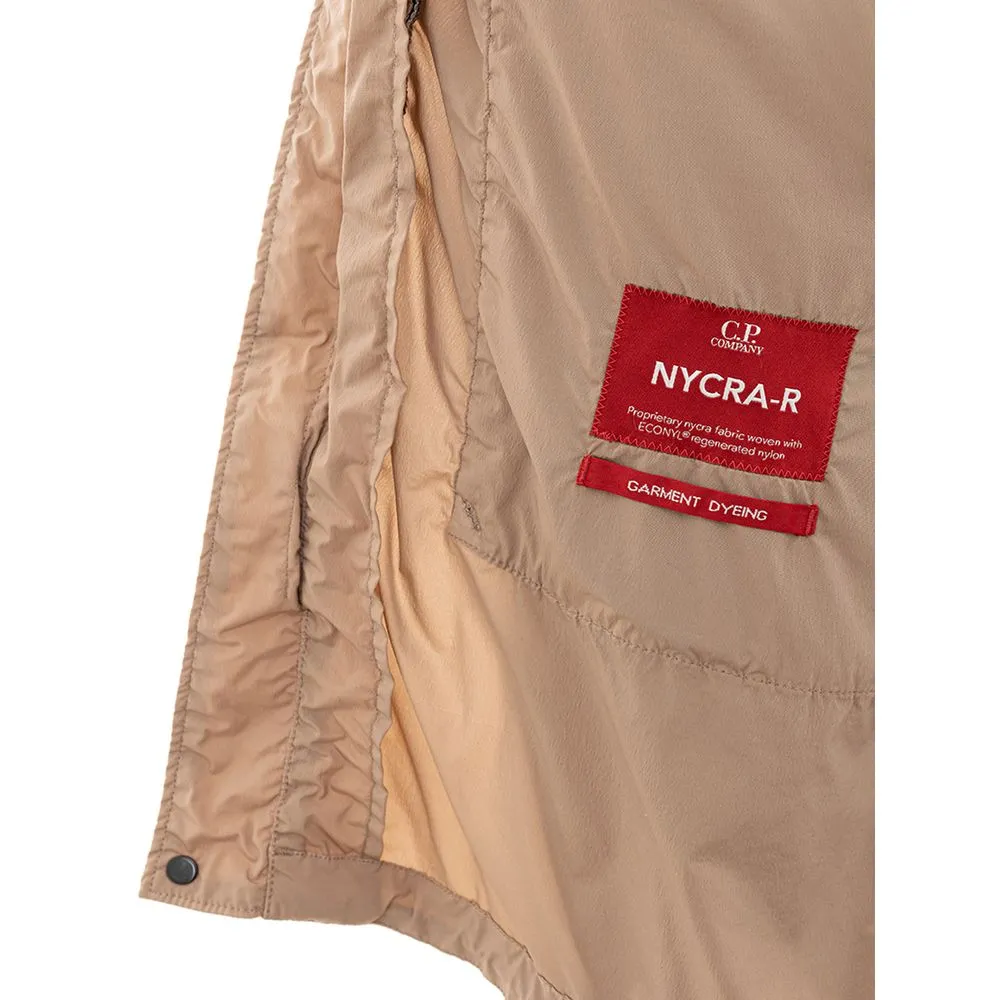 Elevated Urban Style Beige Polyamide Jacket sold by Louxly product image thumbnail 5