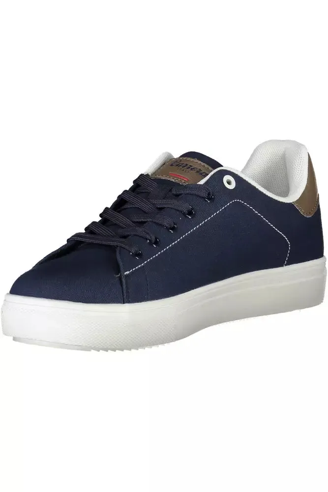 Blue Eco Leather Men Sneaker sold by Louxly product image thumbnail 3