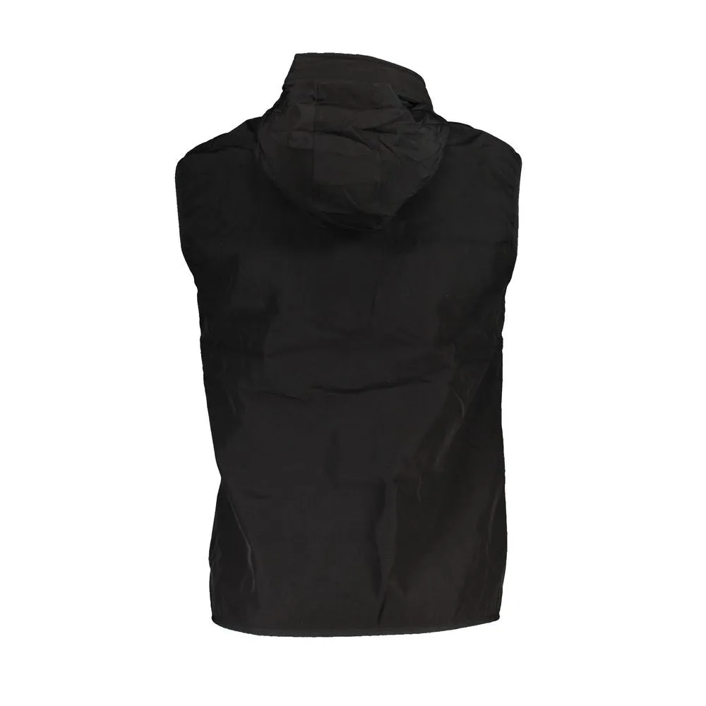 Black Polyester Jacket sold by Louxly product image thumbnail 2