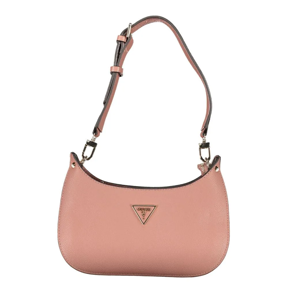 Pink Polyethylene Handbag sold by Louxly