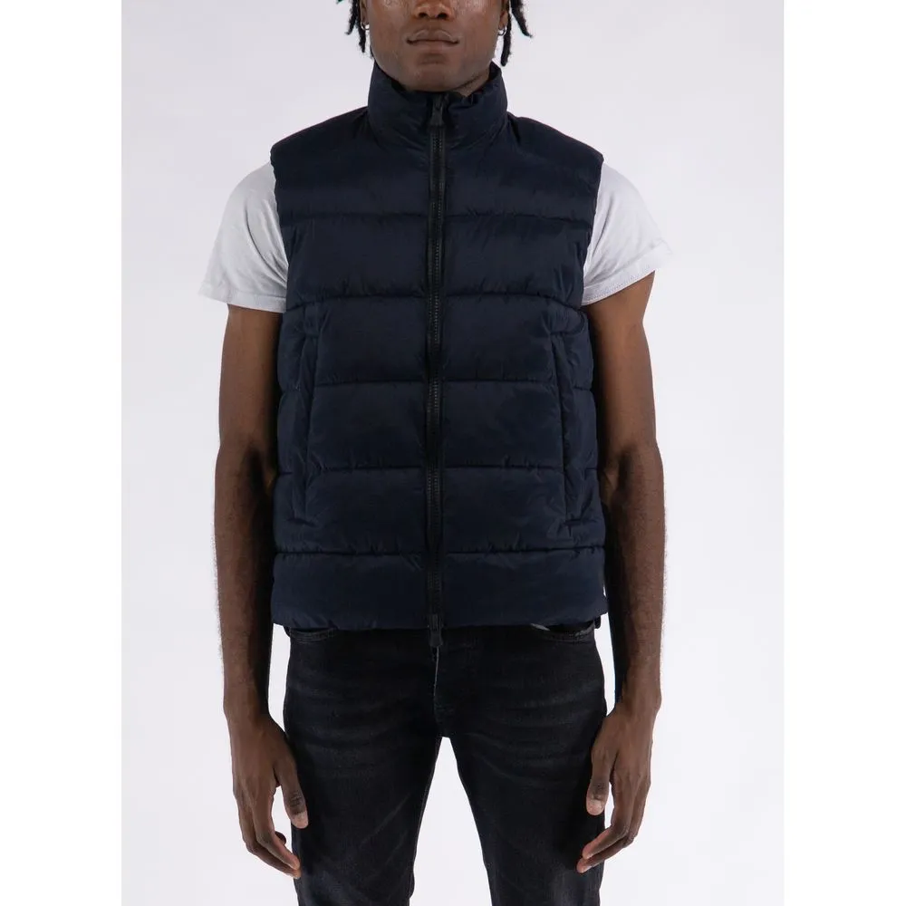 Black Polyester Vest sold by Louxly