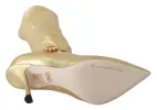 Elegant Gold Crystal Booties sold by Louxly