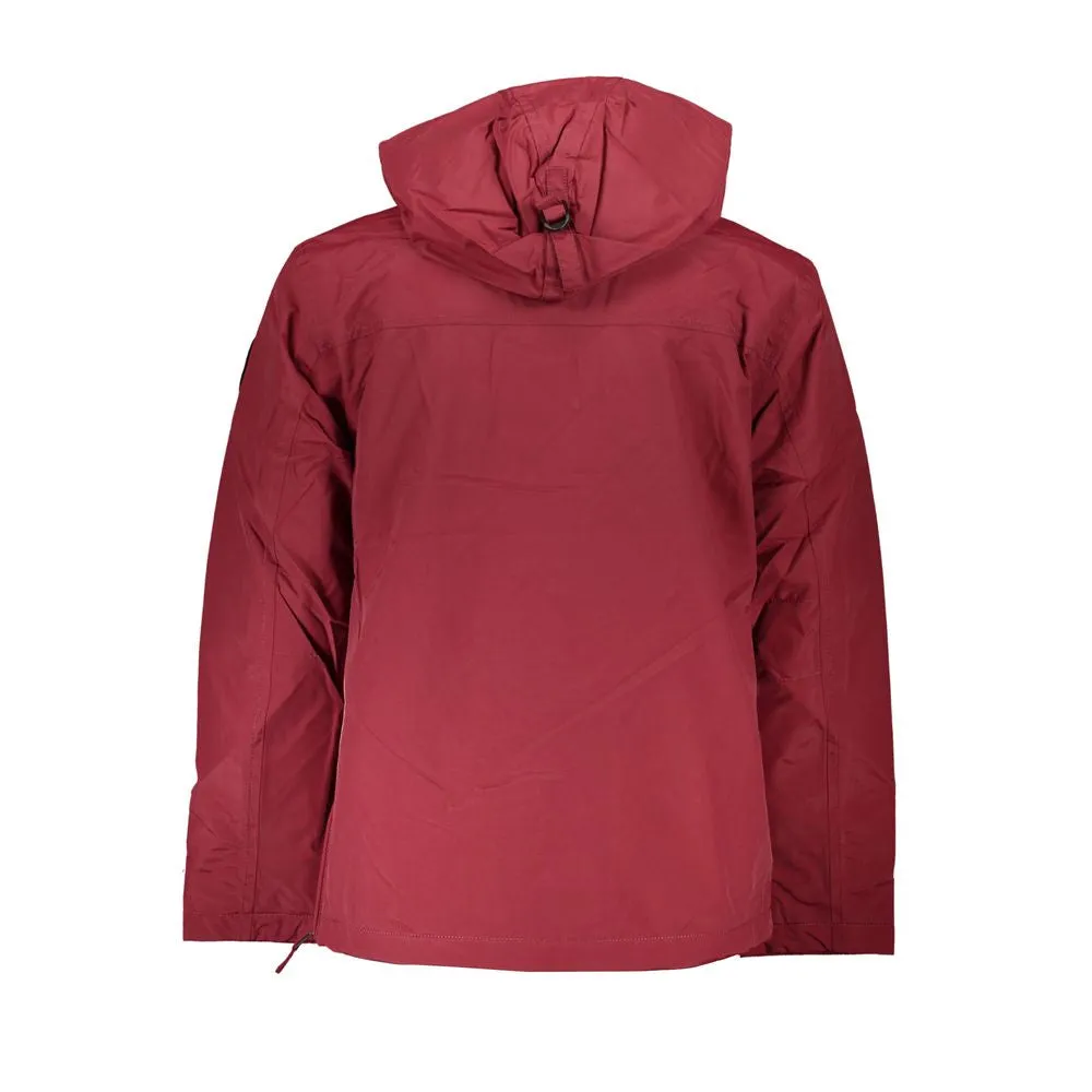 Red Polyamide Men Jacket sold by Louxly product image thumbnail 2
