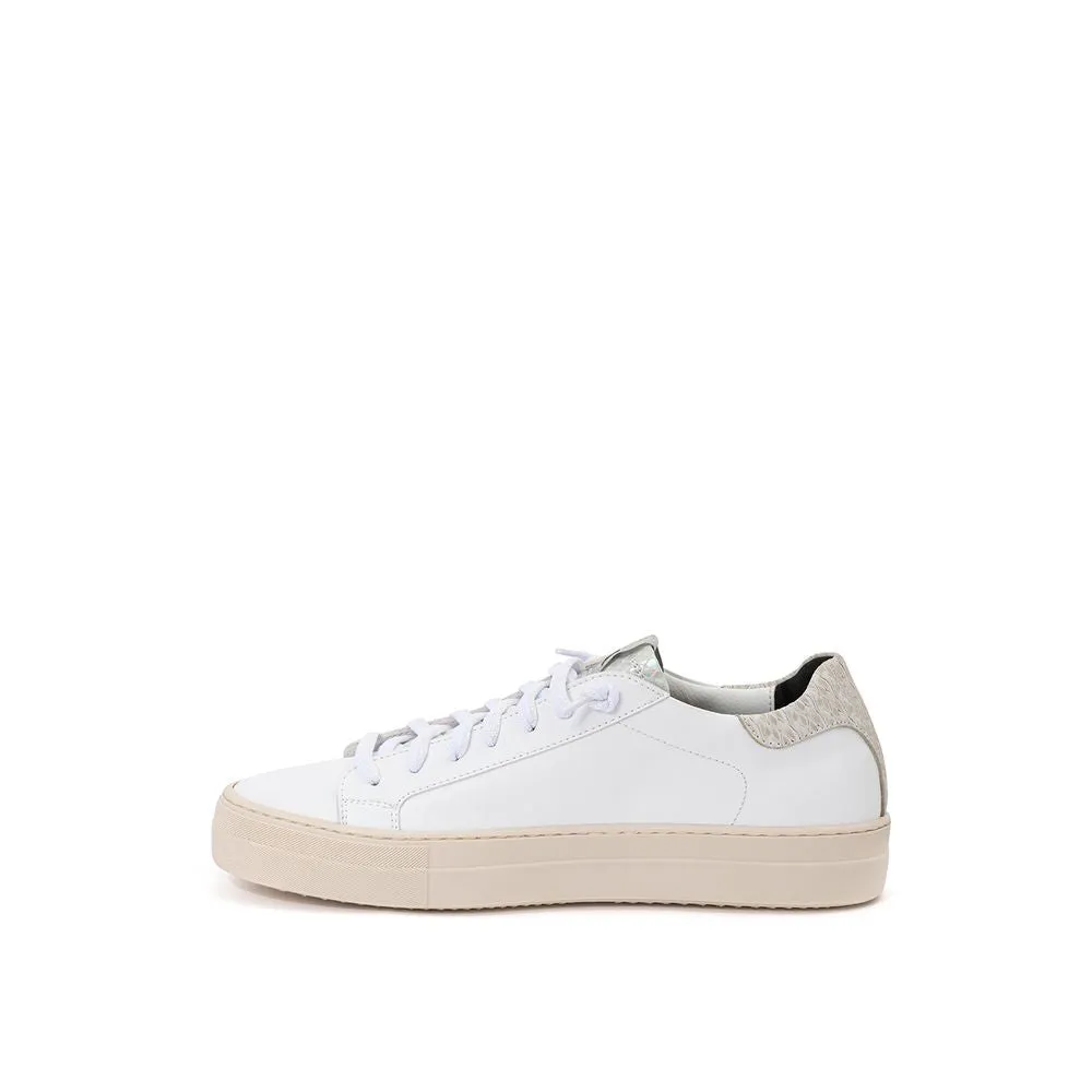 White Leather Sneakers Elegant Casual Footwear sold by Louxly product image thumbnail 2