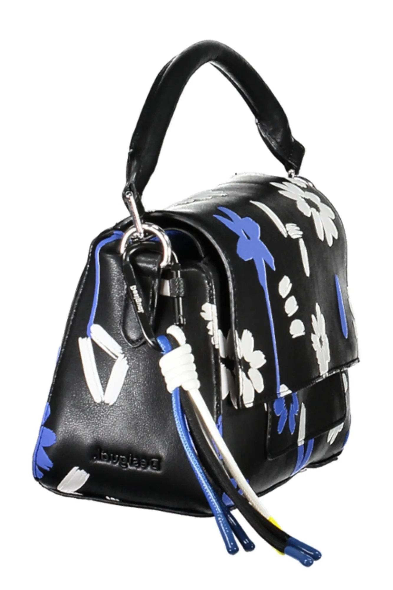 Black Polyethylene Women Handbag sold by Louxly product image thumbnail 3