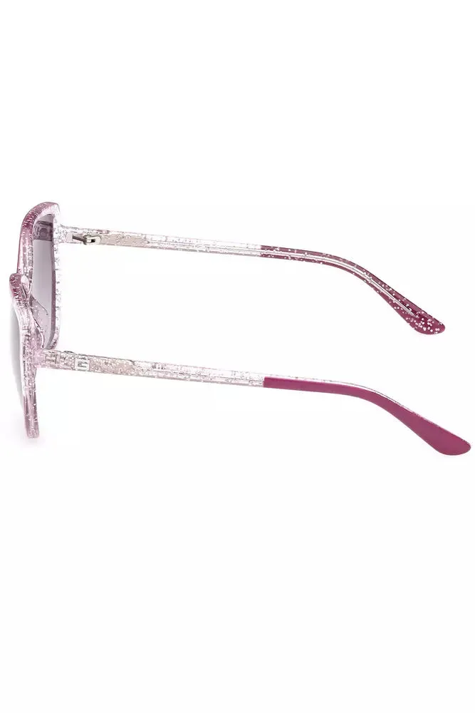 Chic Purple Square Frame Sunglasses sold by Louxly product image thumbnail 2