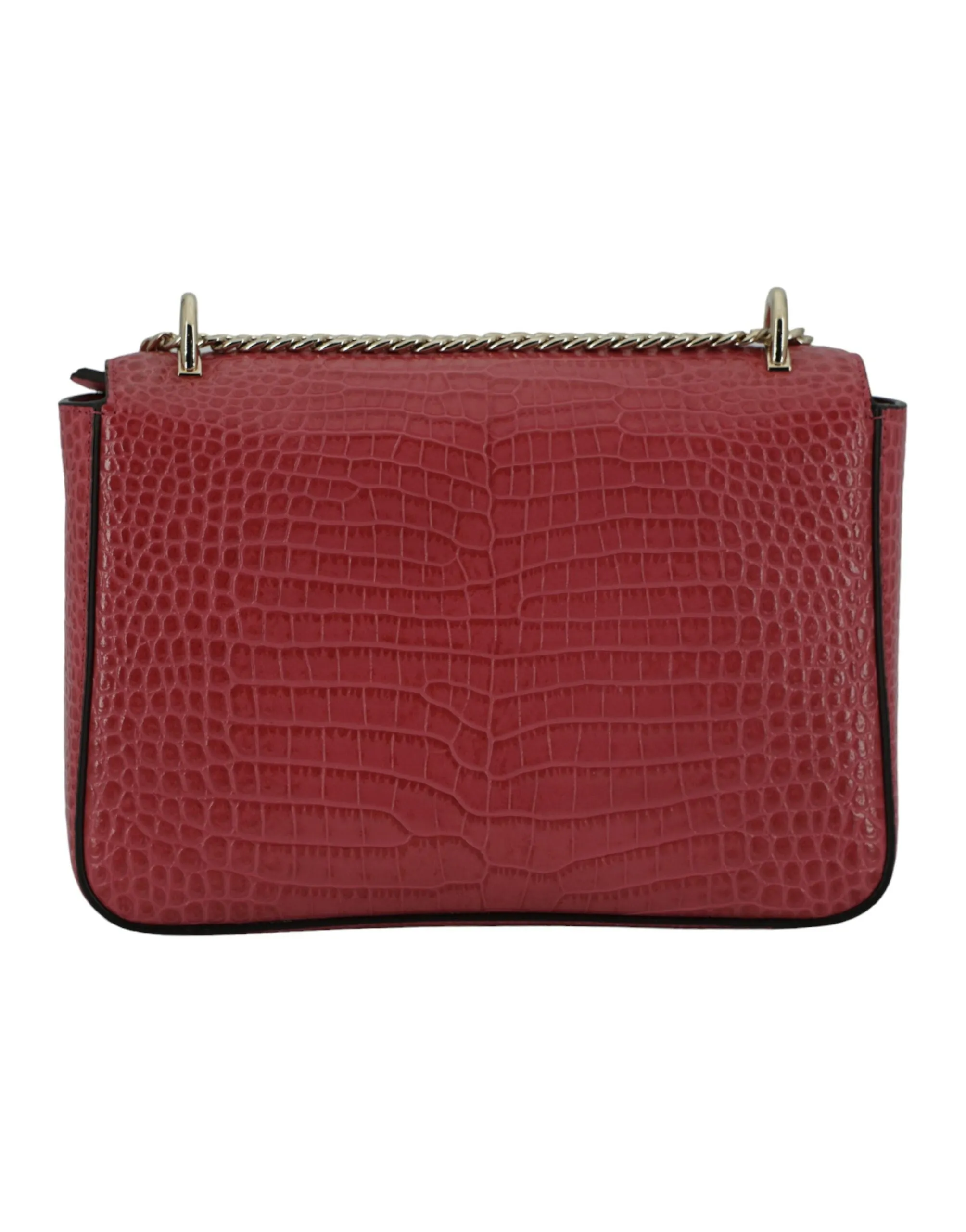 Candy Floss Pink Leather Shoulder Bag sold by Louxly product image thumbnail 2