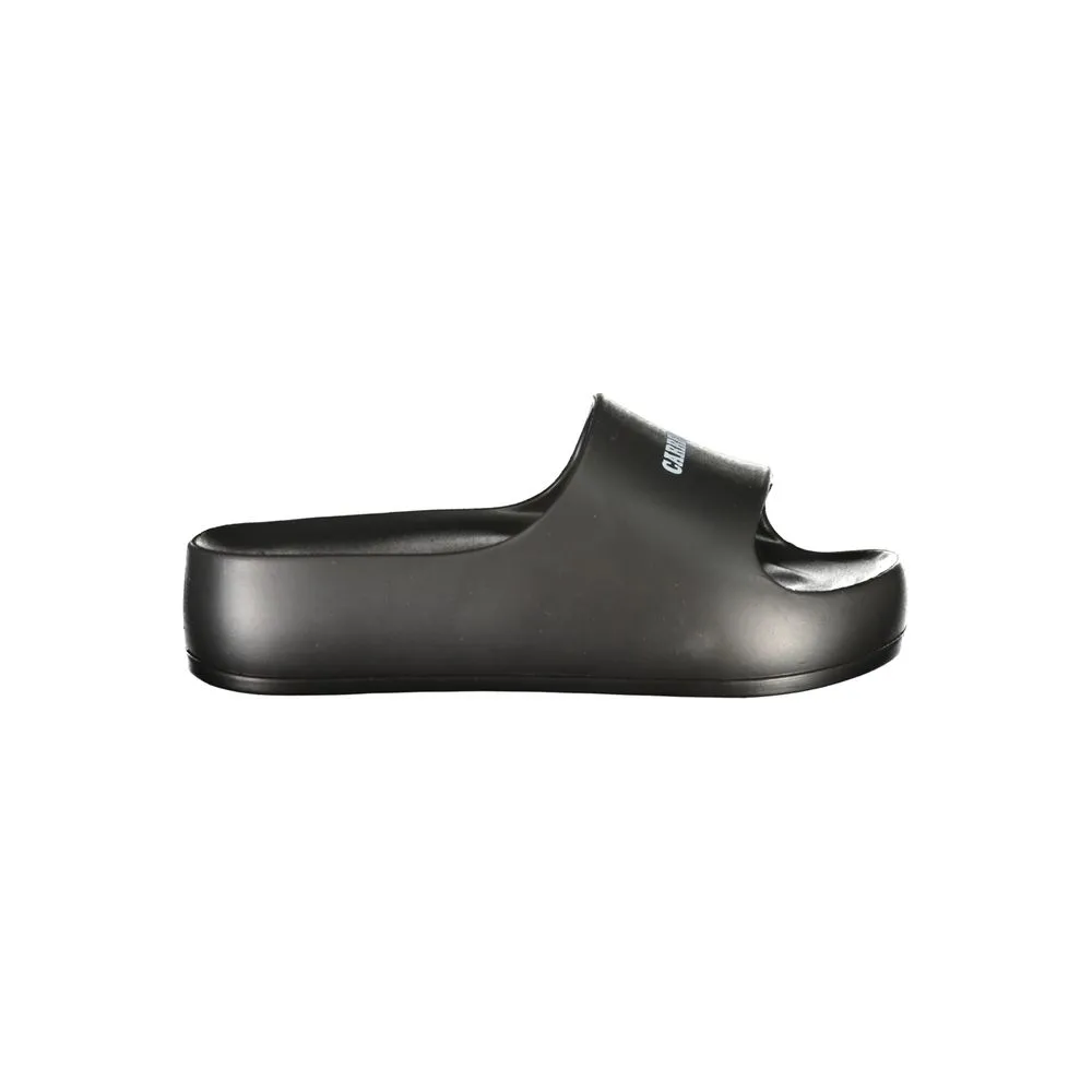Black Polyethylene Sandal sold by Louxly