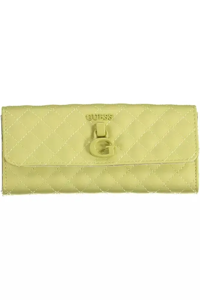 Yellow Polyethylene Women Wallet sold by Louxly