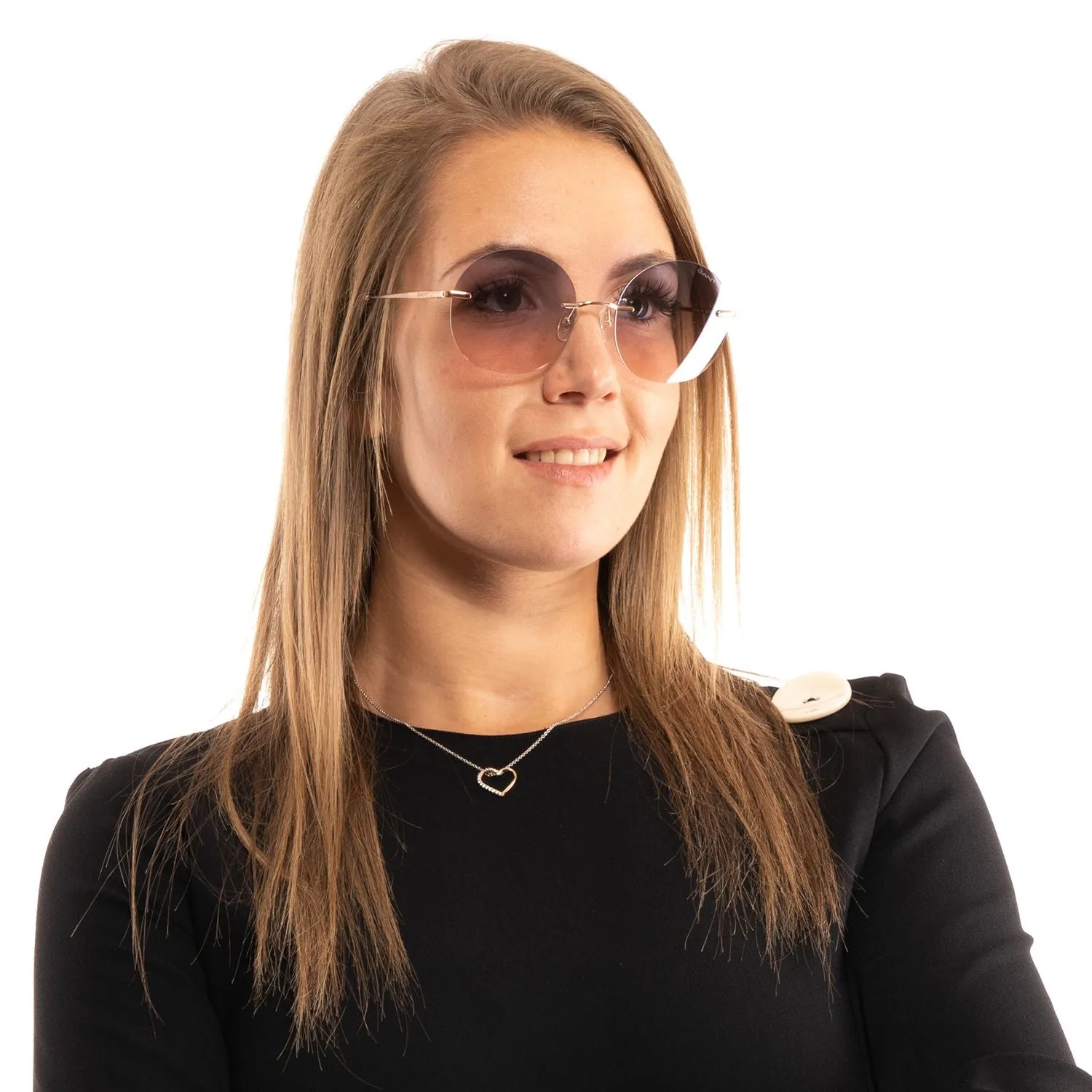 Rose Gold Women Sunglasses sold by Louxly product image thumbnail 4