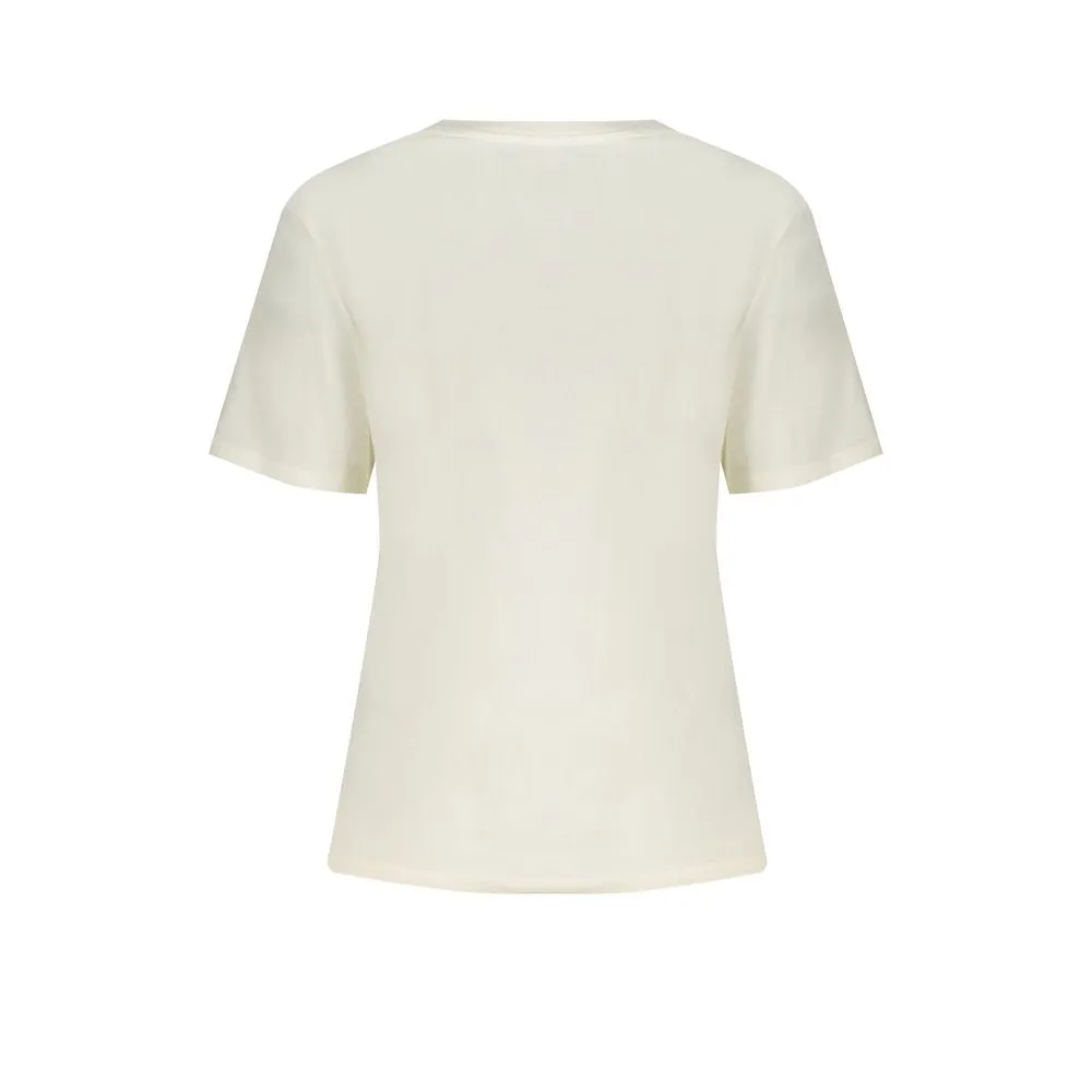 White Cotton Tops & T-Shirt sold by Louxly product image thumbnail 2