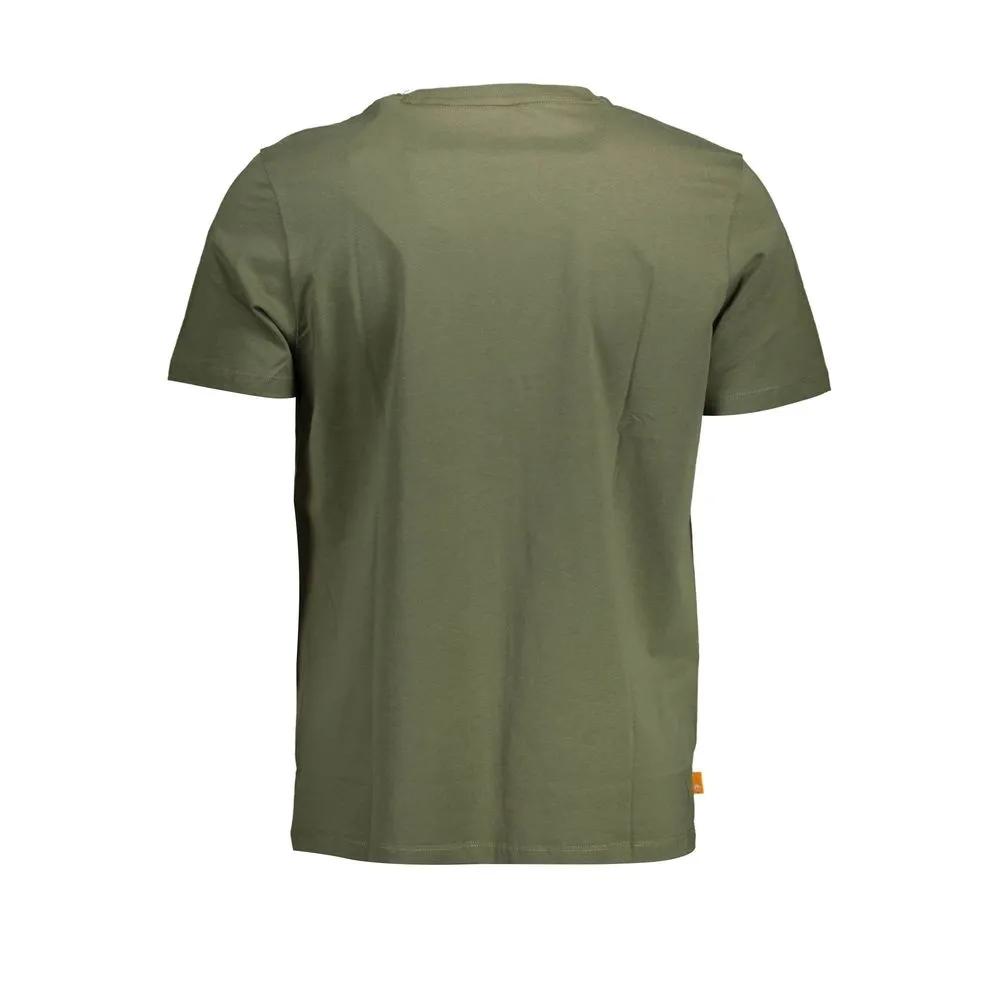 Green Cotton Men T-Shirt sold by Louxly product image thumbnail 2