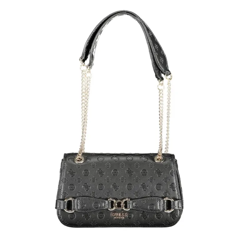 Black Polyethylene Handbag sold by Louxly