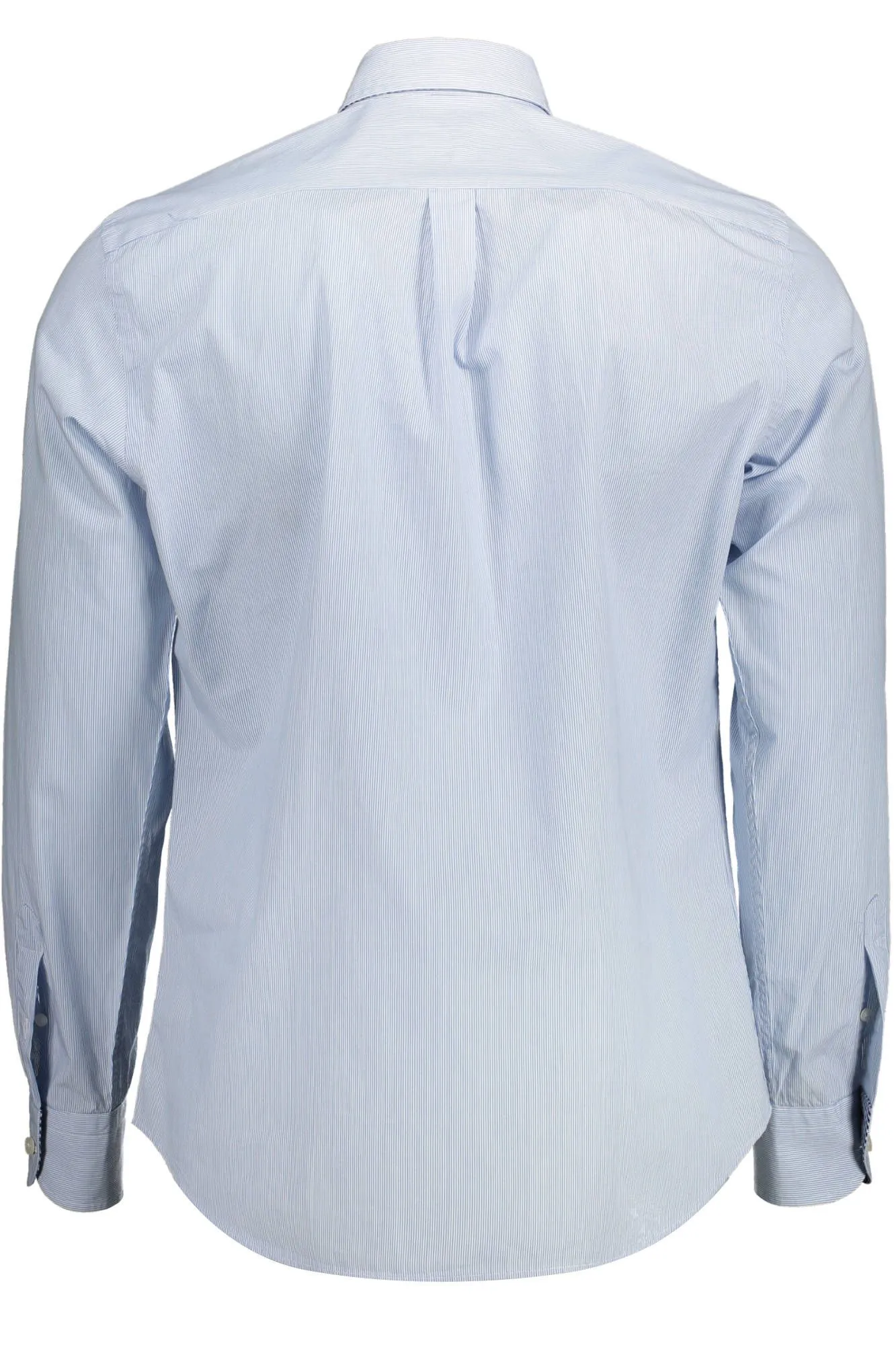 Elegant Light Blue Organic Cotton Shirt sold by Louxly product image thumbnail 2