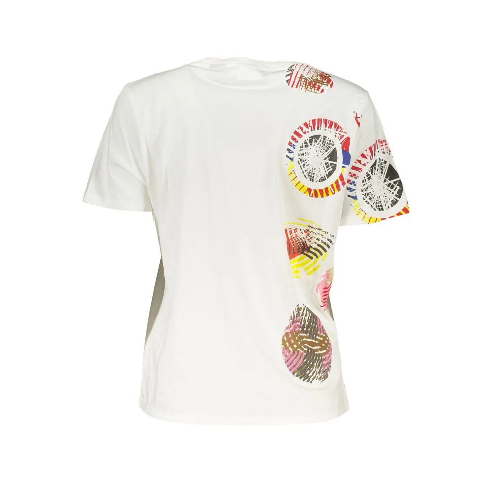 White Cotton Tops & T-Shirt sold by Louxly product image thumbnail 2