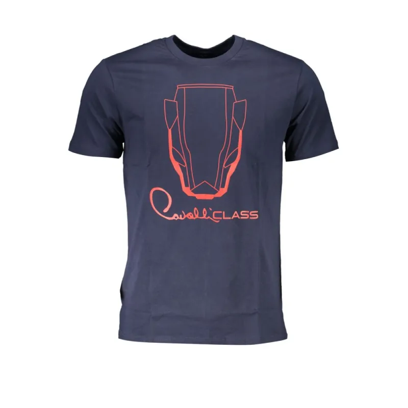 Blue Cotton T-Shirt sold by Louxly