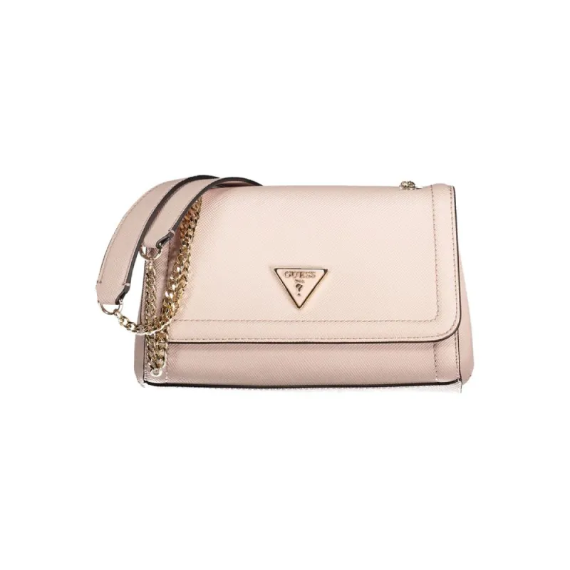 Pink Polyethylene Handbag sold by Louxly