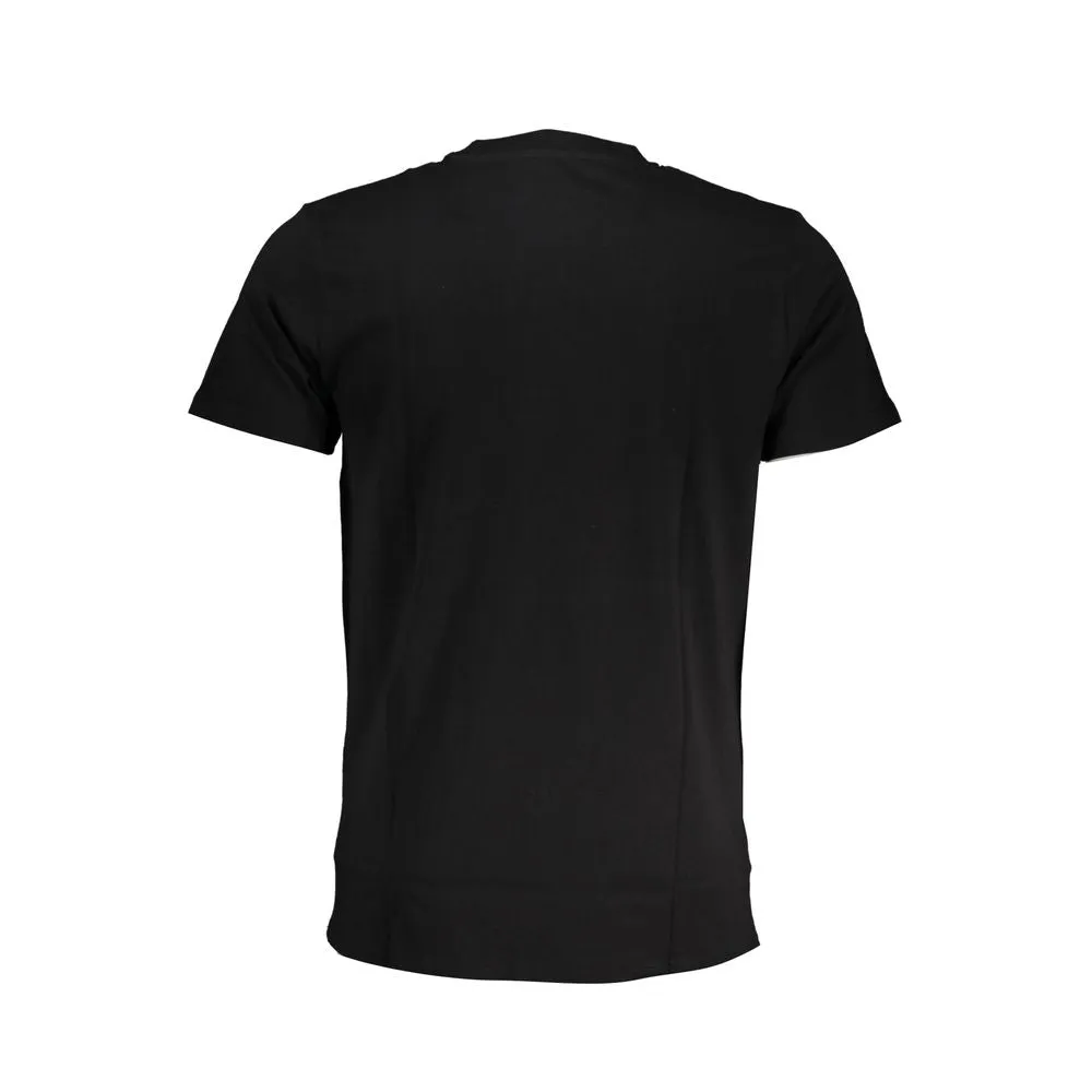 Black Cotton T-Shirt sold by Louxly product image thumbnail 2