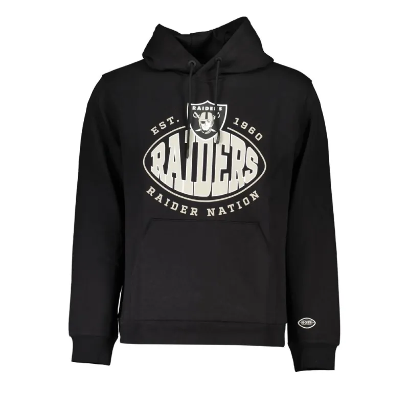 Black Cotton Men Sweatshirt sold by Louxly