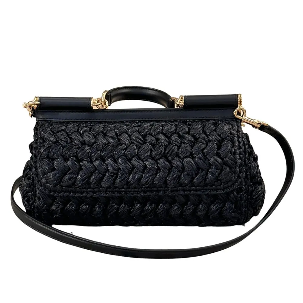 Black Leather Di Calfskin Crossbody Bag sold by Louxly product image thumbnail 2