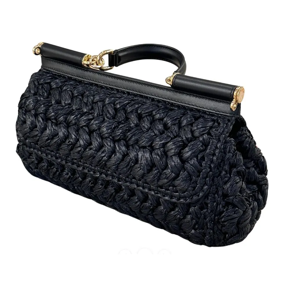 Black Leather Di Calfskin Crossbody Bag sold by Louxly product image thumbnail 3