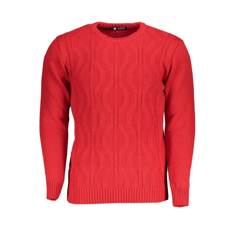 Red Fabric Sweater sold by Louxly